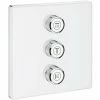Grohe Grohtherm SmartControl 3-fach Unterputzventil, Moon White -GROHE Geschäft 58489135 1