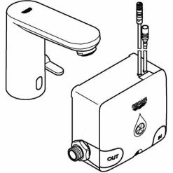 Grohe Eurosmart CE Powerbox, IR-Elektronik Für WT Mit Mischung, Chrom 9 Grohe Eurosmart CE Powerbox, IR-Elektronik Für WT Mit Mischung, Chrom -GROHE Geschäft 58580400 4