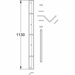 Grohe Rapid SL Eckmontageset, Für WC, Bidet, Waschtisch Und Urinal -GROHE Geschäft 58580421 4