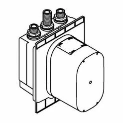 Grohe Eurosmart CE Unterputzkörper, 6V Für IR-FMS -GROHE Geschäft 58580435 3