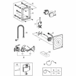 Grohe Tectron Surf Infrarot-Elektronik Für WC-Spülkasten, Chrom -GROHE Geschäft 58580442 3