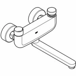 Grohe Eurosmart CT Selbstschluss-Waschtischbatterie, Mit Mischung Und Variabel Einstellbarem Tempera -GROHE Geschäft 58580449 4