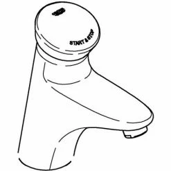 Grohe Eurodisc SE Selbstschluss-Waschtischbatterie Mit Mischung Und Variabel Einstellbarem Temperatu -GROHE Geschäft 58580450 4