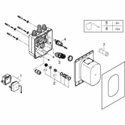 Grohe Eurosmart CE Unterputzkörper 3 Grohe Eurosmart CE Unterputzkörper -GROHE Geschäft 58580458 2