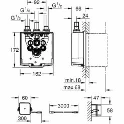 Grohe Eurosmart CE Unterputzkörper 5 Grohe Eurosmart CE Unterputzkörper -GROHE Geschäft 58580458 4