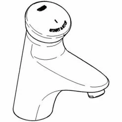 Grohe Eurodisc SE Selbstschluss-Waschtischbatterie, Ohne Mischung -GROHE Geschäft 58580465 4