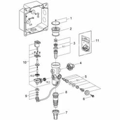 Grohe Druckspüler Für WC, Mit Anschluss Für Magnetventil -GROHE Geschäft 58580466 3