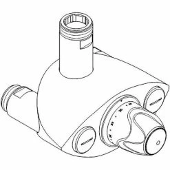 Grohe Grohtherm XL Thermostat-Batterie, Chrom -GROHE Geschäft 58580474 4