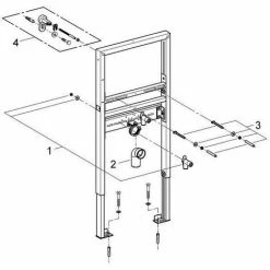 Grohe Rapid SL Element Für Waschtisch, Für Einlochbatterie, Höhenverstellbar 4 Grohe Rapid SL Element Für Waschtisch, Für Einlochbatterie, Höhenverstellbar -GROHE Geschäft 58605597 3