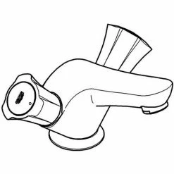 Grohe Costa Waschtisch-Einlochbatterie, Zugstangen-Ablaufgarnitur, Chrom -GROHE Geschäft 58605606 4