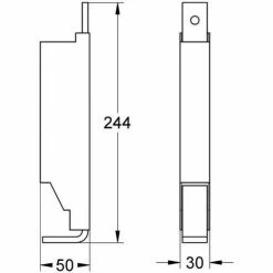 Grohe Rapid SL Abstützungsset Für WCs -GROHE Geschäft 58605679 4