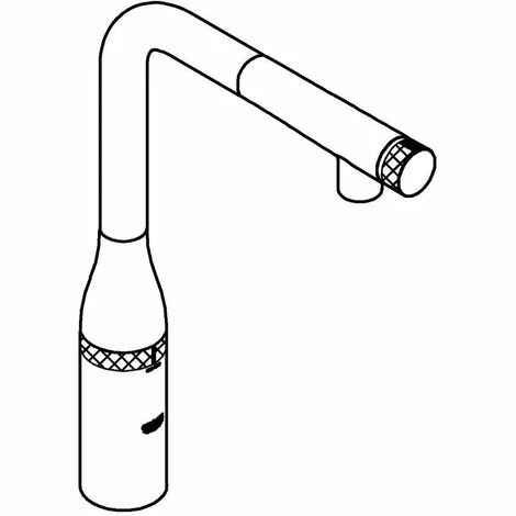 Grohe Essence SmartControl Spültischbatterie, L-Ausauf Auszb. Spülbrause, Chrom 5 Grohe Essence SmartControl Spültischbatterie, L-Ausauf Auszb. Spülbrause, Chrom – Bild 3