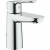 Grohe BauEdge Einhand Waschtischbatterie, S-Size, Versenkbare Kette, Chrom -GROHE Geschäft 58605780 1