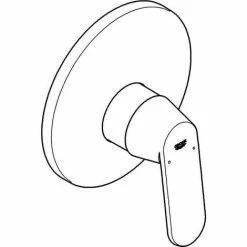 Grohe Eurosmart Cosmopolitan Einhand-Brausebatterie Verchromt -GROHE Geschäft 58605785 4