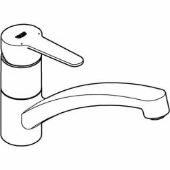 Grohe BauEco Einhand-Spültischbatterie, Flacher Auslauf -GROHE Geschäft 58605807 3