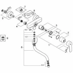 Grohe Eurostyle Cosmopolitan Einhand-Spültischbatterie, Chrom -GROHE Geschäft 58605811 3