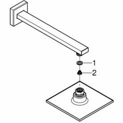 Grohe Euphoria Cube 152 Kopfbrauseset 286 Mm -GROHE Geschäft 58605865 3