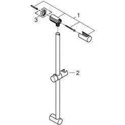 Grohe Tempesta Cosmopolitan Brausestange 600 Mm -GROHE Geschäft 58605917 3