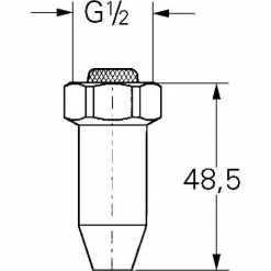 Grohe Entleerungsventil , 1/2", Chrom -GROHE Geschäft 58605925 4