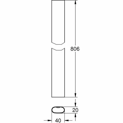 Grohe Rainshower SmartControl Ersatzrohr für Duschsysteme Grohe Rainshower SmartControl Ersatzrohr Für Duschsysteme -GROHE Geschäft 58605940 4
