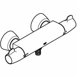 Grohe Grohtherm Special Thermostat-Waschtischbatterie, Mit Verdeckten S-Anschlüssen, Chrom -GROHE Geschäft 58605973 4