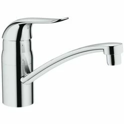 Grohe Euroeco Special Einhand-Spültischbatterie, Mit Temperaturbegrenzer, Chrom