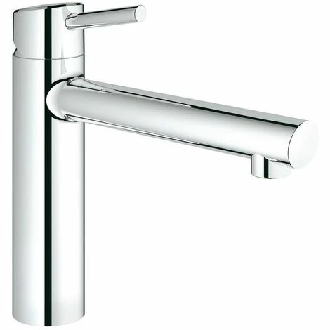 Grohe Concetto Einhand-Spültischbatterie, mittelhoher Auslauf, chrom Grohe Concetto Einhand-Spültischbatterie, Mittelhoher Auslauf, Chrom -GROHE Geschäft 58606024 1