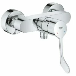 Grohe EH-Brausebatt. Eurosmart 25244_3 Wandmontage Langer Hebel Chrom 25244003