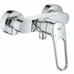 Grohe EH-Brausebatt. Eurosmart 25242_3 Wandmontage Offener Hebel Chrom 25242003