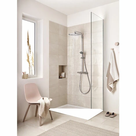 Grohe Vitalio Start System 250 Cube Duschsäule mit Einhandmischer + Handbrause 2-Strahl (26696000) Grohe Vitalio Start System 250 Cube Duschsäule Mit Einhandmischer + Handbrause 2-Strahl (26696000) -GROHE Geschäft 60299942 4