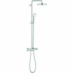 GROHE Tempesta System 210 Säule Mit Weißem Kopf