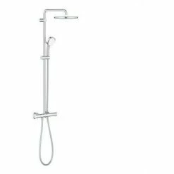 Duschsystem Tempesta 250 THM Rund Chrom Weiß Zurück - GROHE
