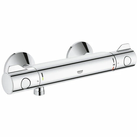 Grohe Grohtherm 800 Set Thermostat-Brausemischer + 2-Strahl-Handbrause + Brausestange + Schlauch + Ablage (34558000-TEMPESTA2) Grohe Grohtherm 800 Set Thermostat-Brausemischer + 2-Strahl-Handbrause + Brausestange + Schlauch + Ablage (34558000-TEMPESTA2) -GROHE Geschäft 61890418 3