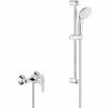 Grohe Pack Einhebelarmatur + Komplettes Brauseset 2 Düsen Tempesta 100 (MitigeurD1-TEMPESTA2) -GROHE Geschäft 63440096 1