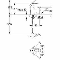 Grohe Set Aus Zwei BauLoop Waschbeckenarmaturen (23337000-DUO) 4 Grohe Set Aus Zwei BauLoop Waschbeckenarmaturen (23337000-DUO) -GROHE Geschäft 64287085 3