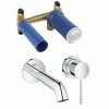 Grohe Essence Einhand-Mischer 2-Loch Waschbeckenarmatur M-Size Verchromt (19408001-Set) -GROHE Geschäft 64305777 1