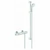 GROHE THM-Brausebatterie Grohtherm 1000 34256 Mit Brausegarnitur 900mm Chrom, 34256004 -GROHE Geschäft 66016985 1
