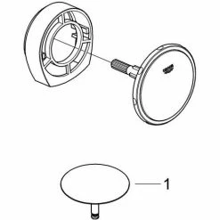 Grohe Talentofill Wannenfüll-, Ab- Und Überlaufgarnitur -GROHE Geschäft 66627564 4