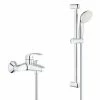 Grohe Pack Eurosmart Einhand-Wannen-/Brausebatterie + Tempesta 100 Komplettes 2-Strahl-Duschset (32158002-TEMPESTA) -GROHE Geschäft 68146930 1