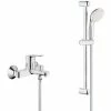 Grohe Pack 1/2'' Einhand-Wannen-/Brausemischer + Tempesta 100 Komplettes 2-Strahl-Duschset (BD1-TEMPESTA Mischer) -GROHE Geschäft 68147052 1