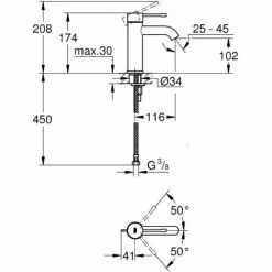 Grohe Essence New - 2er-Set Waschbeckenmischer Verchromt (23590001-DUO) 5 Grohe Essence New - 2er-Set Waschbeckenmischer Verchromt (23590001-DUO) -GROHE Geschäft 68147119 4