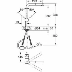Grohe Minta Einhebel-Spültischmischer Mit SuperSteel Brause (G-32168dc0) -GROHE Geschäft 68147258 2