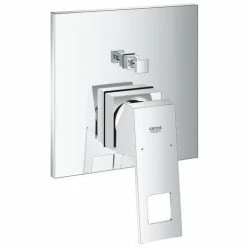 Grohe Eurocube Mechanisches Mischerset + 1-Strahl-Stabhandbrause Mit Halterung + Kopfbrause + Einbaukörper (24062000-Eurocube) -GROHE Geschäft 68147375 2