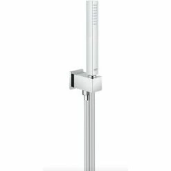 Grohe Eurocube Mechanisches Mischerset + 1-Strahl-Stabhandbrause Mit Halterung + Kopfbrause + Einbaukörper (24062000-Eurocube) -GROHE Geschäft 68147375 3