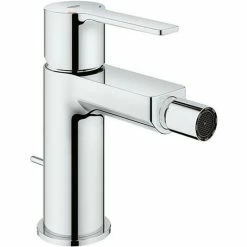 Grohe Lineare Bidetbatterie Mit Ablaufgarnitur, Chrom