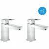 Grohe Eurocube - 2er-Set Einhand-Waschbeckenmischer 1/2 Größe M (23445000-DUO) 2 Grohe Eurocube - 2er-Set Einhand-Waschbeckenmischer 1/2 Größe M (23445000-DUO) -GROHE Geschäft 68579821 1