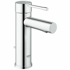 Grohe Essence Einhand-Waschtischbatterie, S-Size Mit Zugstangen-Ablaufgarnitur