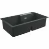 Grohe K500 Kompositspüle, 860x500mm Granit Schwarz 1 Grohe K500 Kompositspüle, 860x500mm Granit Schwarz -GROHE Geschäft 68963860 1