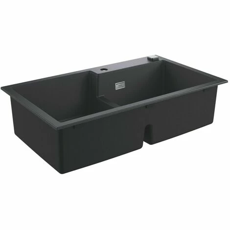 Grohe K500 Kompositspüle, 860x500mm granit schwarz Grohe K500 Kompositspüle, 860x500mm Granit Schwarz -GROHE Geschäft 68963860 1