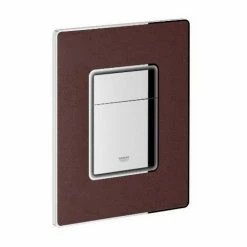 Grohe Steuerplatte Wc Skate Kosmopolitan Rote Leder Tanin